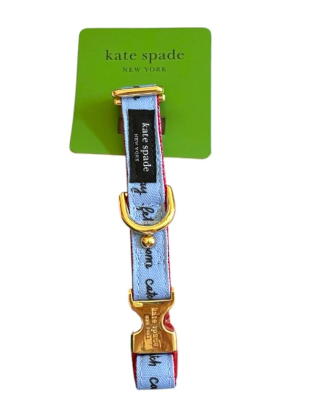 KATE SPADE➕NWT Raining Cats And Dogs Collar